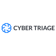 Cyber Triage Logo in blau und schwarz
